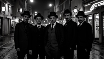 AI-generated film still from Me-Me exploring identity and unlived destinies in Milan